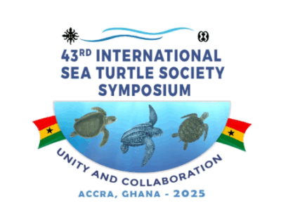 Logo for 43rd International sea turtles symposium